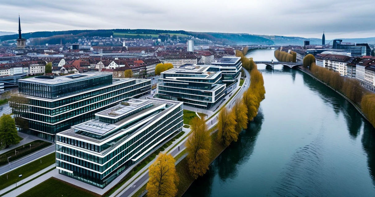 Map of Zurich Technopark area
